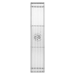 Scarico a Pavimento Moderno in Acciaio Inox Anti-Odore, Griglia Rettangolare per Drenaggio Bagno Hotel, Canaletta di Scarico Laterale Lunga per Doccia - Product Image 6