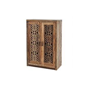 L'élégante armoire Layla avec 2 portes spacieuses combine un design moderne et une praticité pour le rangement. - Product Image 1