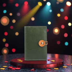 Porta Pasaportes de Cuero Genuino Personalizable Boshiho, con Espacios para Sublimación de Logotipo, Resistente al Agua, Espacios Editables para - Product Image 5