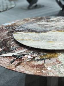 <span class=keywords><strong>Mesa</strong></span> <span class=keywords><strong>cuadrada</strong></span> de piedra de lujo Muebles de piedra personalizados de primera calidad <span class=keywords><strong>para</strong></span> mesas de comedor elegantes <span class=keywords><strong>para</strong></span> hoteles y hogares Fabricante superior - Product Image 3