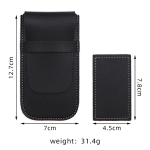 Étui de rangement de <span class=keywords><strong>voyage</strong></span> en cuir de qualité supérieure pour <span class=keywords><strong>montre</strong></span>-bracelet, bijoux, lunettes, anti-poussière, boîte à <span class=keywords><strong>montre</strong></span> portable, organisateur, pochette cadeau - Product Image 6