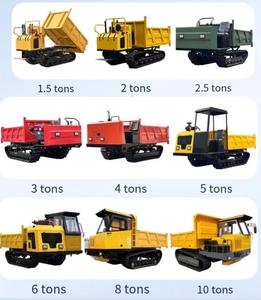 Type New 8ton Steel <b>Track</b> Crawler Carrier TD08 Tracked <b>Dumper</b> - Product Image 2