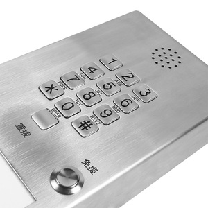 Téléphone public anti-vandalisme adapté, téléphone mains libres pour ascenseur, téléphone pour salle blanche - Product Image 5