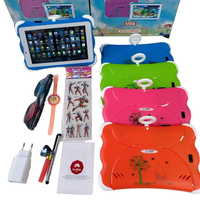 Tableta para niños de 7 pulgadas con ranura para tarjeta SIM 64GB Octa Core Android PC Toy para aprendizaje y juegos