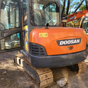 Miniexcavadoras Usadas Confiables Doosan DH60 de 6 Toneladas y DH55 en Venta, Excavadoras Compactas Komatsu con Motor Yanmar, Componentes Principales PLC - Product Image 5