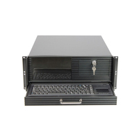 KTB Industrial PC 4U Computer Workstation Q670 Chipset prend en charge 12/13th LGA1700 Core I3/i5/i7 Processeur LCD Display Hot Swap