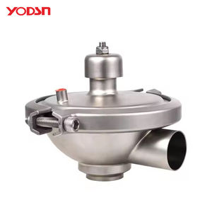 YODSN Hijyenik Paslanmaz Çelik 304 Kaynaklı Sabit Basınç Düzenleyici Valf İki Yollu Su Akış Hızı Kontrolü için - Product Image 5