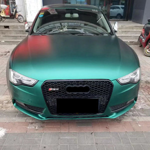 กระจังหน้าทรงรังผึ้งสำหรับ Audi A5 RS5 รุ่นปี 12-16  วัสดุ ABS พลาสติก สำหรับตกแต่งกันชน - Product Image 2