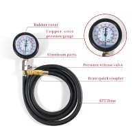 Probador de Diagnóstico de Compresión y Presión de Aceite de Motor Universal, el Mejor Kit de Prueba de Presión de Aceite