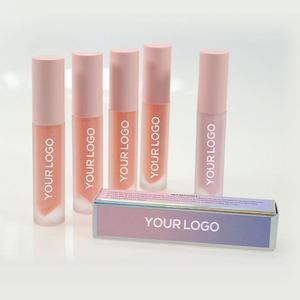 Ulikeke Private Label <b>Custom</b> 100 Colors Wholesale Vegan Vendor Liquid <b>Lipstick</b> Matte Lipgloss Waterproof Matte Nude Lip Gloss - Product Image 1