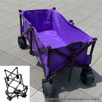 Chariot pliant réglable multifonctionnel pour extérieur, idéal pour les pique-niques et les stands de vente – Vente en gros usine