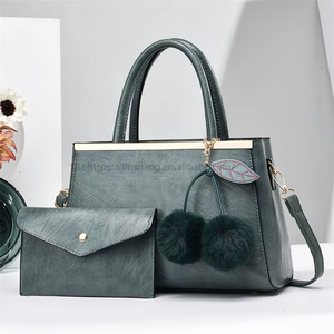 New Wholesale Shoulder Bags Set Brand Ladies Fashion Good Quality PU Leather Luxury Women's <b>Handbags</b> With Purse - Product Image 6