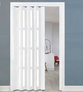 ประตูพีวีซีแบบพับเลื่อนสำหรับใช้ภายในอาคาร เชื่อมต่อแก๊สในครัวแบบซ่อน <span class=keywords><strong>ฉาก</strong></span><span class=keywords><strong>กั้น</strong></span><span class=keywords><strong>ห้อง</strong></span>น้ำสำหรับห้องนั่งเล่น ยอดนิยมในห้างสรรพสินค้า - Product Image 1