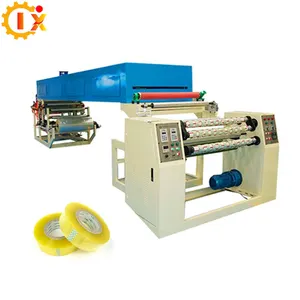 GL-1000C Large production self adhesive tape production machine bopp tape coating slitting rewinding machine