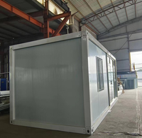 Assemblez rapidement la maison de conteneur de bureau de magasin de conteneur mobile préfabriqué en bois détachable pour une utilisation extérieure de Sunhouse en verre