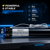Moteur de store enrouleur intelligent en aluminium Matter, tube de 35 mm, 50/55 mm, 6 Nm, WiFi, Tuya, Apple Home, Alexa, Google, SmartThings, rideau motorisé