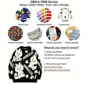 Maglione Casual da Uomo 100% Cotone con Collo Tondo, Personalizzabile con Ricamo in Ciniglia a Forma di Drago, Traspirante per Primavera e Inverno - Product Image 4