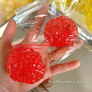 New NON 6cm Crunchy Ball Series TPR Squishy Squeeze Toy Stress Relief Gift for Kids Adults - Product Image 5