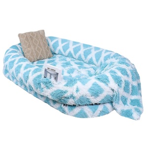 Cama de Lujo Personalizada para Perros, Colchón Gigante para Mascotas, Desmontable y Lavable, Sofá Perezoso de Esponja, Poliéster, para Todas las Estaciones, en Caja - Product Image 6