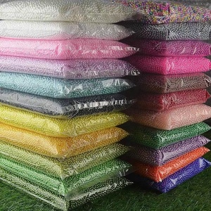 500 Gramm/Beutel Hochwertige lose künstliche ABS-Kunststoff perlen perlen 8mm mit Loch für DIY-Dekoration - Product Image 5