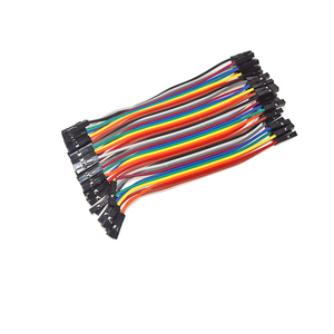 สายจัมเปอร์แบบตัวเมียต่อตัวเมีย ขนาด 10 ซม. รุ่น OKY0066 สายเคเบิลบอร์ด 40 พิน สำหรับ Arduino Raspberry Pi - Product Image 3