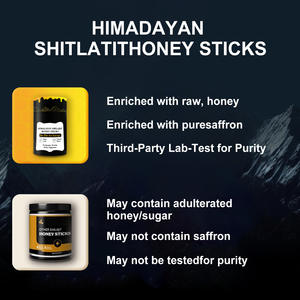 Pure <span class=keywords><strong>Shilajit</strong></span> Originale Honey Stick Hommes avec Miel <span class=keywords><strong>Shilajit</strong></span> <span class=keywords><strong>Himalaya</strong></span> 75% Acide Fulvique, 85 + Trace Minerals Energy Boost - Product Image 6