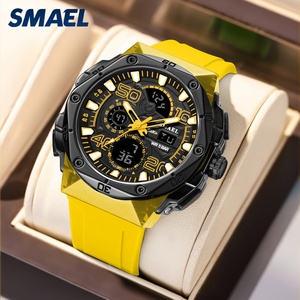 Montres numériques LED SMAEL 8113 pour hommes, lumineuses, sportives, étanches, avec date, Relogio Masculino - Product Image 6