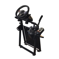Soporte de Conducción Honcam para Volante de Simulador de Carreras para Videojuegos Compatible con Logitech G25 G27 G29 G920 Trustmaster Moza