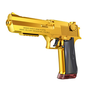 Toptan yüksek kalite yaz açık tam otomatik sıçramak su tabancası <span class=keywords><strong>2</strong></span> renk altın ve şerit galvanik tipi çocuklar için - Product Image 1