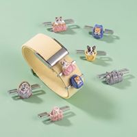 Pendentif mignon pour animaux de compagnie, breloque 3D colorée pour sacs, chats et chiens, accessoires de bracelet DIY pour bracelet de montre Whoop 5.0