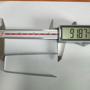 Clous et agrafes en acier galvanisé en forme de U pour gazon et pelouse, 15 cm, pour aménagement paysager - Product Image 2