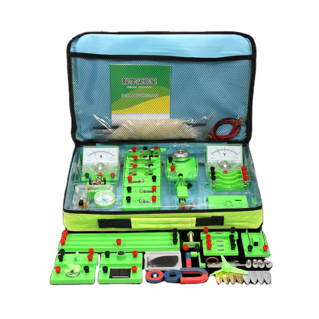 Full Set Junior High School Physics Education Maker Boards Circuit Experiment Equipment for Electricity Electromagnetism