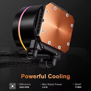 Uphere 360mm AIO Liquid <strong>CPU</strong> Cooler 120mm Low Noise <strong>High</strong> Performance <strong>Fan</strong> for Gaming PC Compatible with RTX4090 &amp; 4080 - Product Image 2