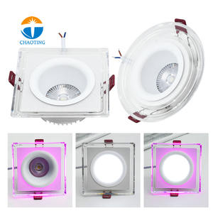 Prix abordable, panneau lumineux LED moderne en PVC acrylique, CCT en option 3000K-6000K, <span class=keywords><strong>spot</strong></span> 8+8W, encastré, plafonnier, éclairage encastré - Product Image 3