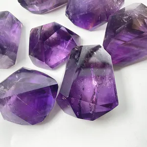 Cristaux naturels de haute qualité pierres de guérison Quartz violet améthyste sans