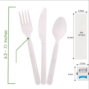 <span class=keywords><strong>Vaisselle</strong></span> <span class=keywords><strong>en</strong></span> <span class=keywords><strong>plastique</strong></span> <span class=keywords><strong>jetable</strong></span> écologique de gros Poids léger PP/PS/PLA Ustensiles pour les compagnies aériennes - Product Image 2