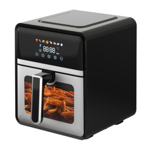 <span class=keywords><strong>Friteuse</strong></span> à air chaud numérique multifonction <span class=keywords><strong>6</strong></span> <span class=keywords><strong>litres</strong></span> avec écran tactile et fenêtre d'observation – Offre spéciale - Product Image 2