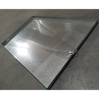 Bac de récupération de condensats pour climatiseur en acier galvanisé, épaisseur 0,6 mm, design moderne, garantie 1 an