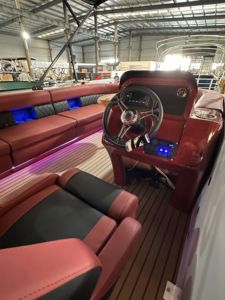 Yacht sportif <span class=keywords><strong>de</strong></span> luxe en aluminium <span class=keywords><strong>de</strong></span> 22 pieds haut <span class=keywords><strong>de</strong></span> gamme avec système audio ponton et subwoofer pour la pêche, la navigation et les loisirs - Product Image 5