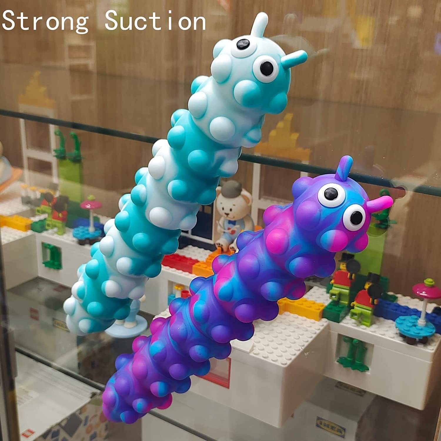 Silicone 3D Squeeze Anti-Pressure Popper Sensory Toys Relax and Pressure Relief Squido Pop Fidget Toy for Kids and Adults