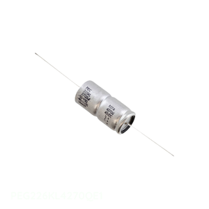 Condensateur traversant à allogènes axiales 2700uF 40V, référence PEG226KL4270QE1, canal fabricant - Product Image 1