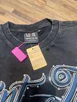 Hoogwaardige acid wash T-shirts Herenmode Hot Drilling Hole Design Korte mouwen Shirt Groothandel Saint T-shirts voor heren