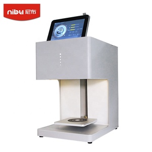 NIBU <span class=keywords><strong>stampante</strong></span> da caffè 3D <span class=keywords><strong>con</strong></span> Touchscreen completamente automatico e Latte Art di qualità <span class=keywords><strong>con</strong></span> connessione wi-fi 30-40s velocità di stampa per uso commerciale <span class=keywords><strong>con</strong></span> inchiostro commestibile - Product Image 6