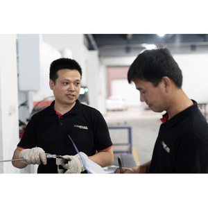 Hiện đại Laser Cut cổng thiết kế tấm kim loại dập logo trên phụ tùng CNC gia công vật liệu thép không gỉ - Product Image 3