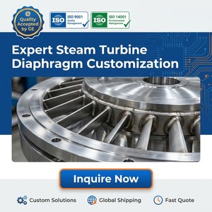 Steam Turbine Stage Diaphragm For 300MW-1000MW Units | Custom Precision Welded Turbine Diaphragm Assembly