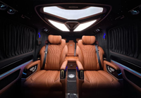 Bande décorative de panneau de porte en ABS en gros, accessoires intérieurs de voiture pour Vito V-Class