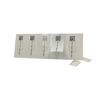 XGSun RFID Pasif UHF ISO/IEC 18000-6C (EPC Gen2) 128-bit Mini Etiket Yazdırılabilir Tıbbi Hastane Laboratuvar Test Tüpü Cam Şişe