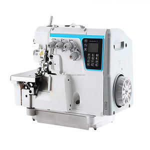 Máquina de Coser Overlock Computarizada de Alta Velocidad de 3/4/5 Hilos con Motor Paso a Paso y Cortahilos Automático para Uso Industrial y Doméstico - Product Image 4