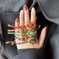 Bracciali con ciondolo a naso di maiale di design, con zirconi, per feste cristiane, placcati oro 18k e argento, personalizzabili, con cordino colorato in corda pura
