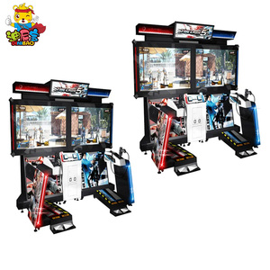 Machine de <span class=keywords><strong>jeu</strong></span> d'arcade à deux joueurs Time <span class=keywords><strong>Crisis</strong></span> 5, <span class=keywords><strong>jeu</strong></span> de tir avec simulateur de pistolet, jeux de tir à vendre - Product Image 1